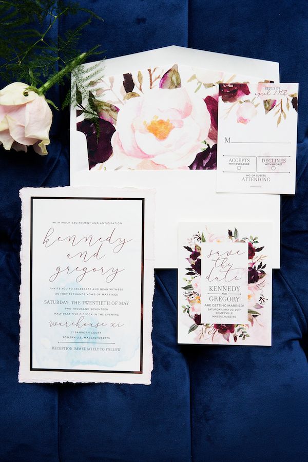  Watercolor Wedding Inspo in Copper, Blush & Serenity 