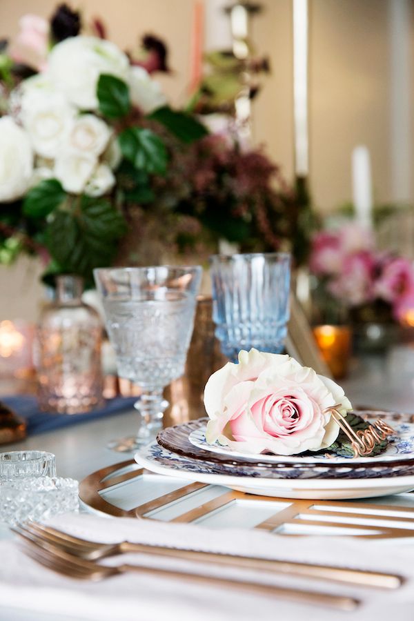  Watercolor Wedding Inspo in Copper, Blush & Serenity 