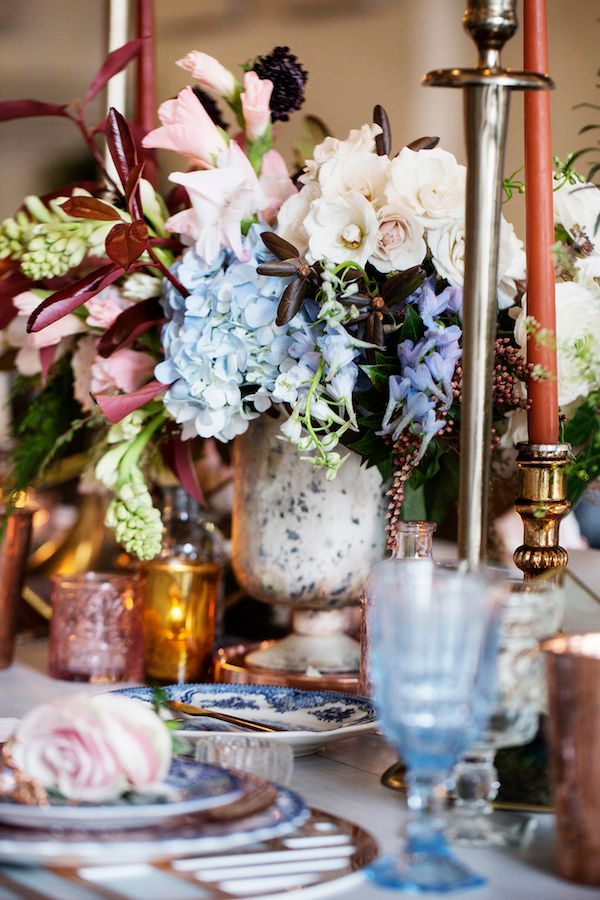  Watercolor Wedding Inspo in Copper, Blush & Serenity 