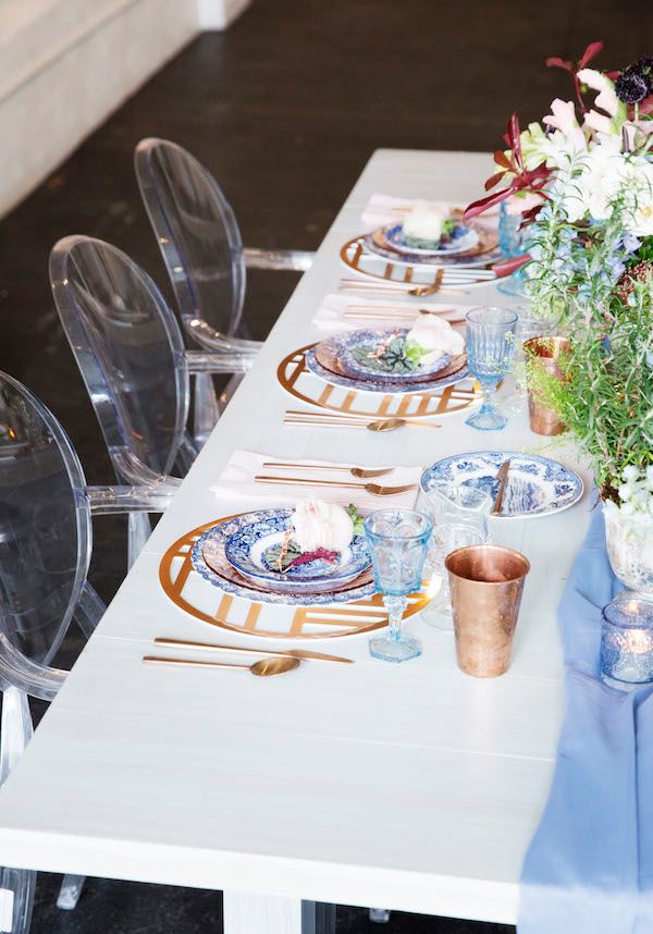  Watercolor Wedding Inspo in Copper, Blush & Serenity 