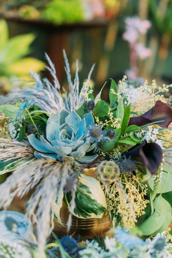  Bohemian Succulent Filled Wedding Inspo