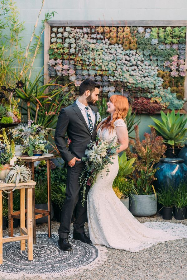  Bohemian Succulent Filled Wedding Inspo