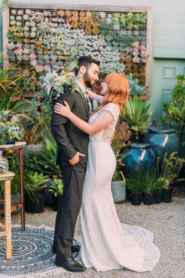  Bohemian Succulent Filled Wedding Inspo