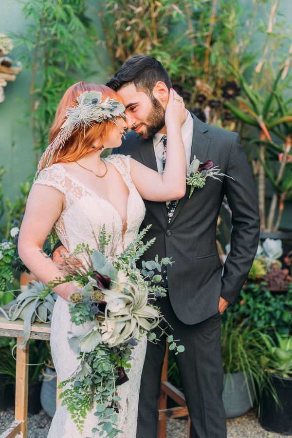  Bohemian Succulent Filled Wedding Inspo