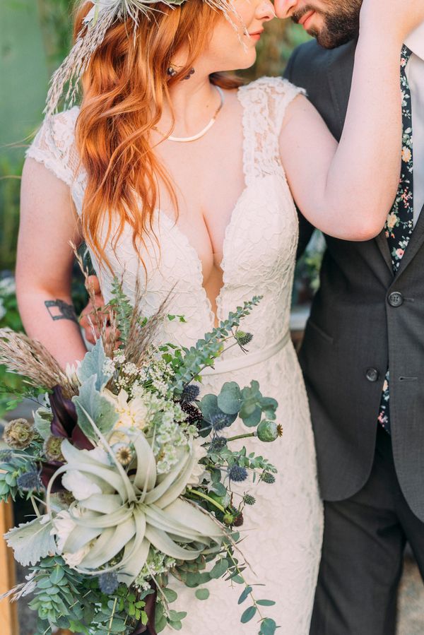  Bohemian Succulent Filled Wedding Inspo