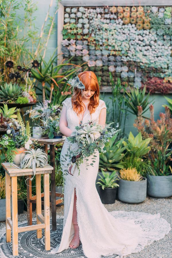  Bohemian Succulent Filled Wedding Inspo