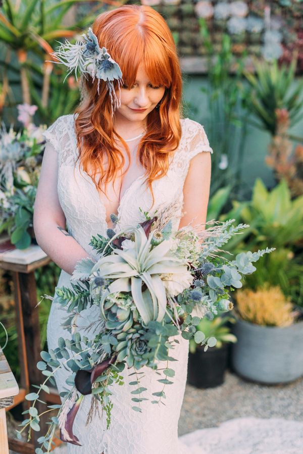  Bohemian Succulent Filled Wedding Inspo