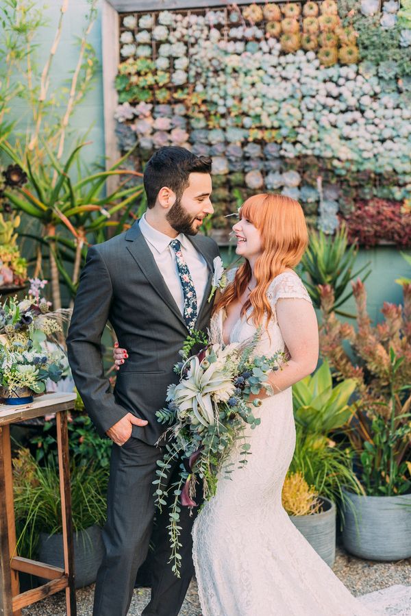  Bohemian Succulent Filled Wedding Inspo