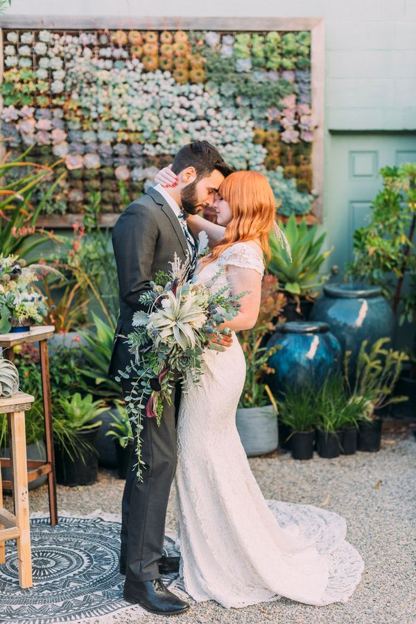  Bohemian Succulent Filled Wedding Inspo