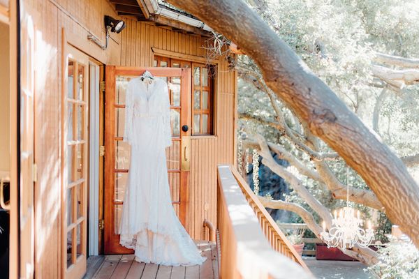  Whimsical Nighttime Nuptials in Malibu, California