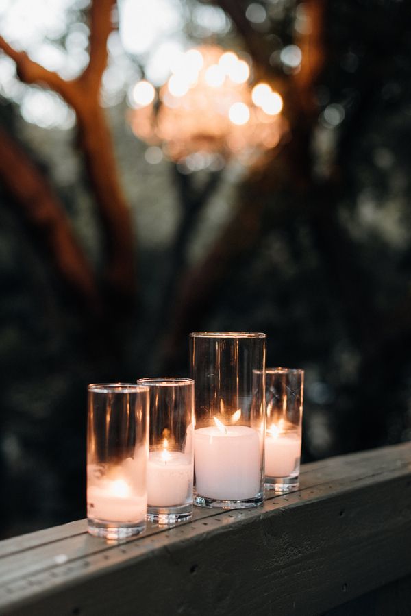  Whimsical Nighttime Nuptials in Malibu, California