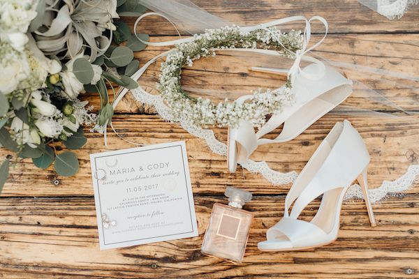  Whimsical Nighttime Nuptials in Malibu, California