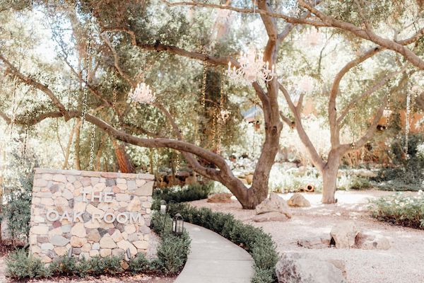  Whimsical Nighttime Nuptials in Malibu, California