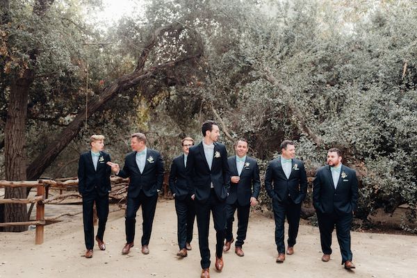  Whimsical Nighttime Nuptials in Malibu, California