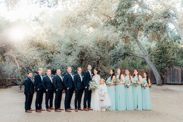  Whimsical Nighttime Nuptials in Malibu, California