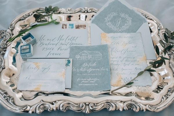  French Inspired Wedding Inspo at The White Sparrow Barn