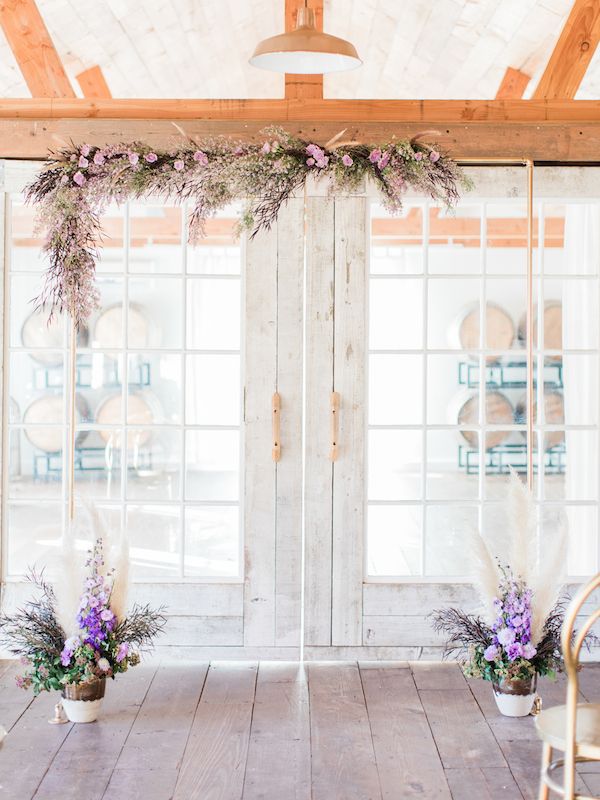  Winery Wedding Style Featuring Pantone's Color of the Year!