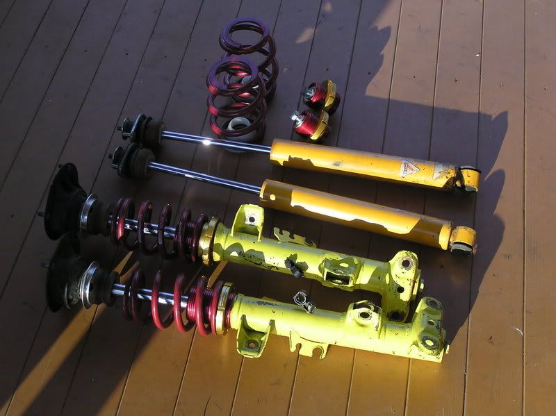 Ground control/ koni e36 m3 coilover suspension