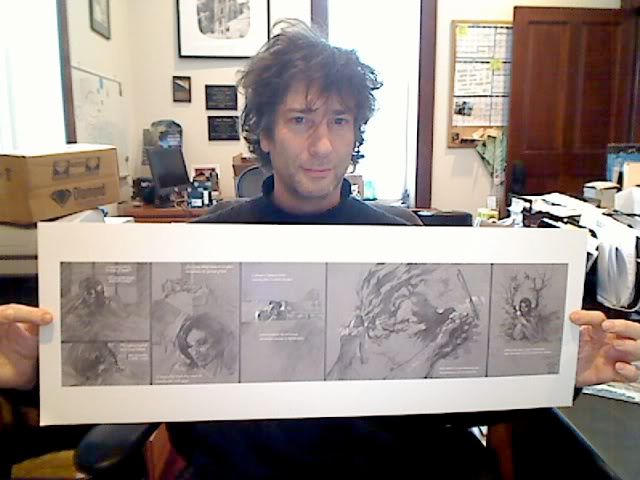 Jim Lee Neil Gaiman neverwear