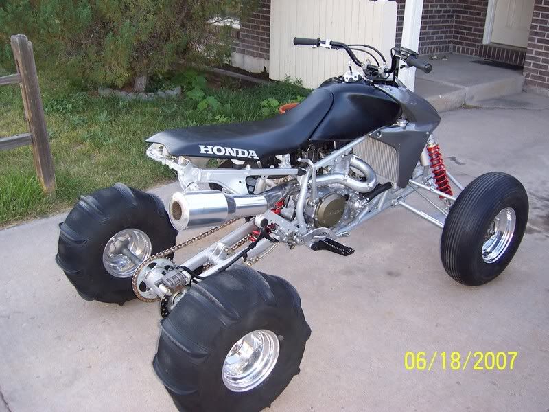 Honda 450r drag racing parts #4
