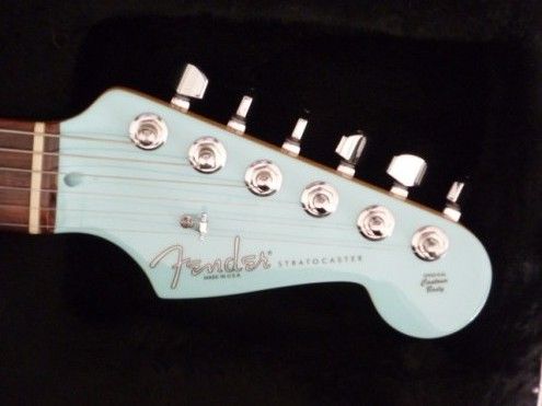 Image result for fender stratocaster 2010 limited edition in daphne blue