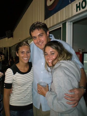 At Sea Dogs game with good friends Jacqueline & Megan
