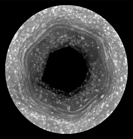 Saturn's Hexagon Jet Stream