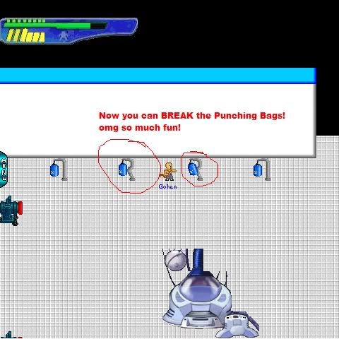 You can now break Punching Bags!!
