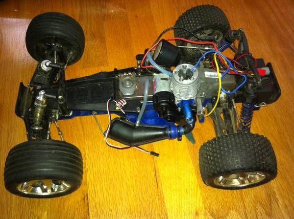 traxxas rustler 2.5 nitro