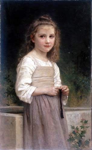 Girl with Ribbon