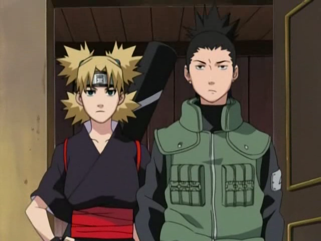 Temari and Shikamaru!