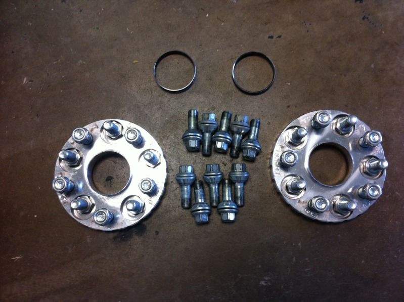 FS 18mm adaptec 5x112 to 5x114 adapters VW Vortex Volkswagen Forum