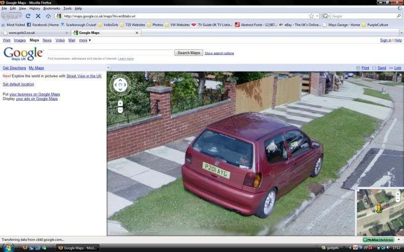 the google earth car. Jenis car on google earth!