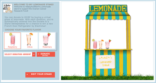 Electrolux Lemonade Stand