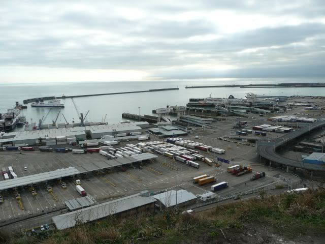 Der Hafen von Dover