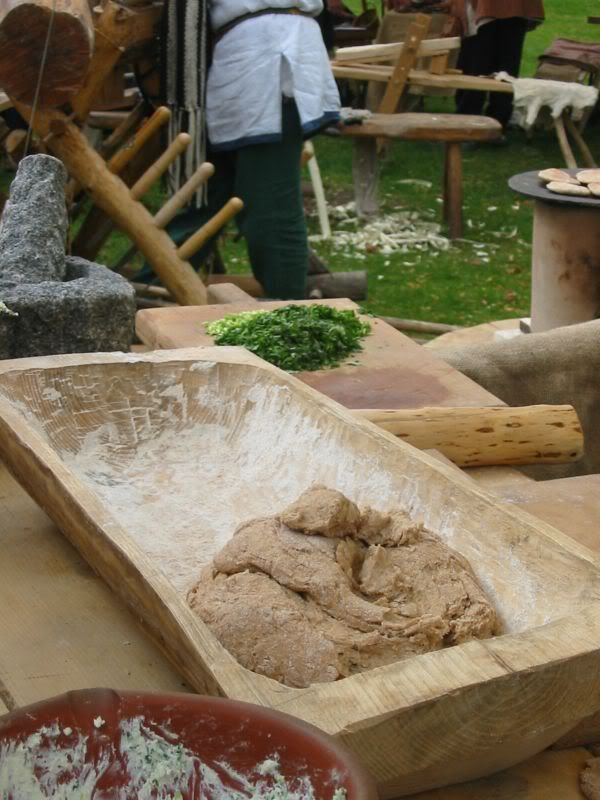 Das wird gleich Fladenbrot