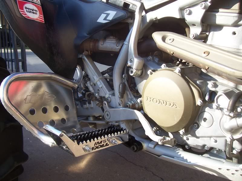 IMS heel guards Honda TRX 450R