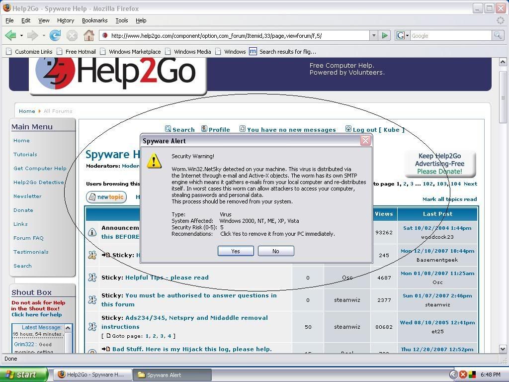 ad-aware update popup problem ad-aware update popup problem