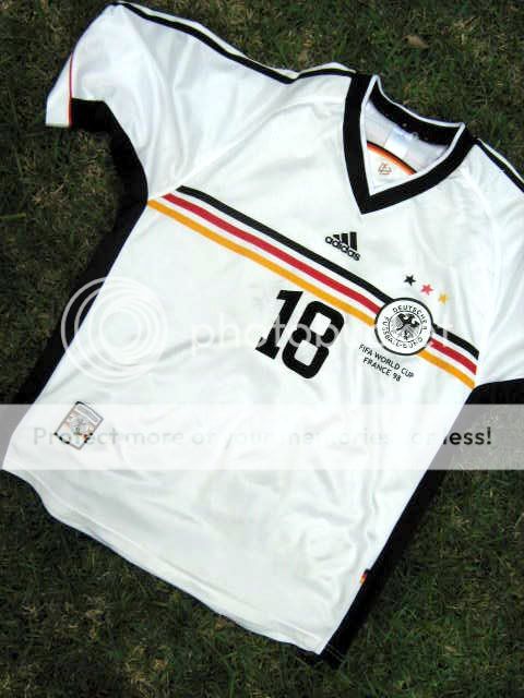 GERMANY KLINSMANN WC 1998 GREAT ORIGINAL JERSEY   