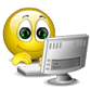 smiley typing