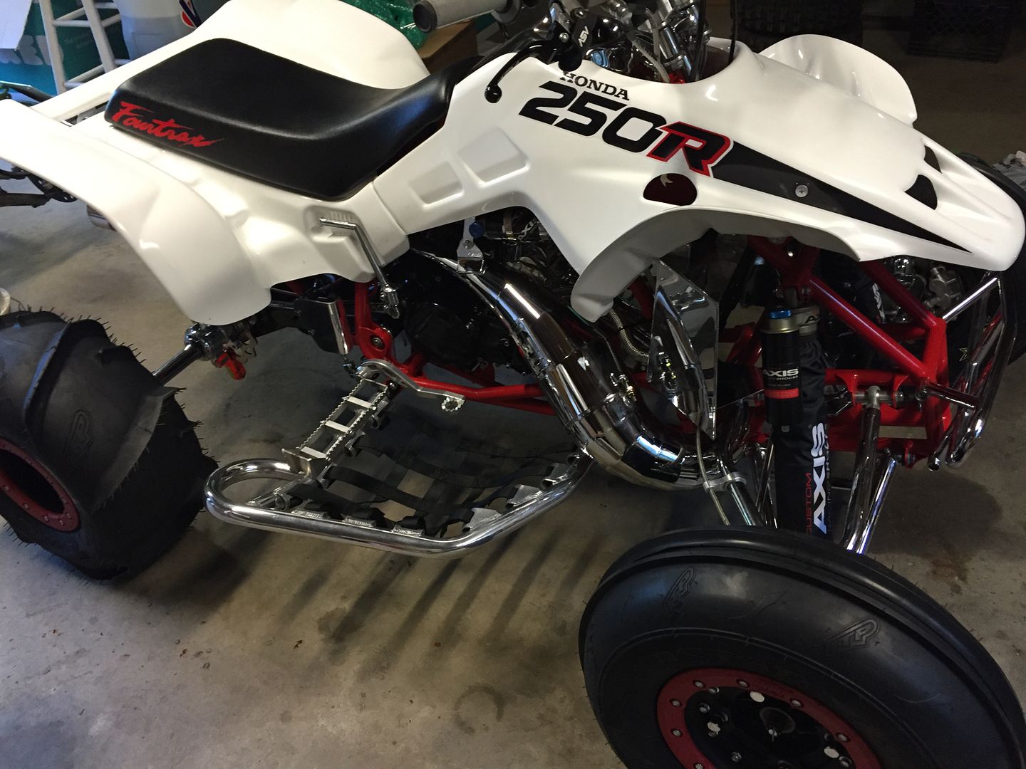 AC Racing Nerf Bars Polished | Honda TRX250R Forums