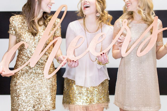 New Years Wedding Inspiration | I'm so Fancy | The Perfect Palette