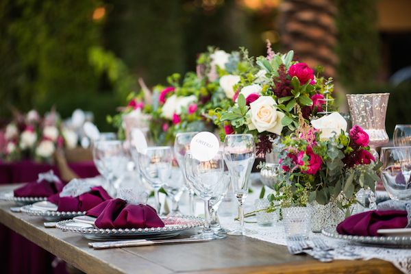 Bright Pink Arizona Wedding Inspiration | The Perfect Palette