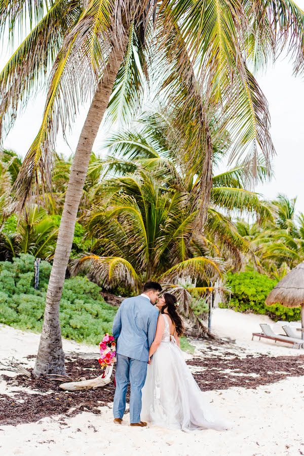  A Colorful Destination Wedding in Tulum Mexico