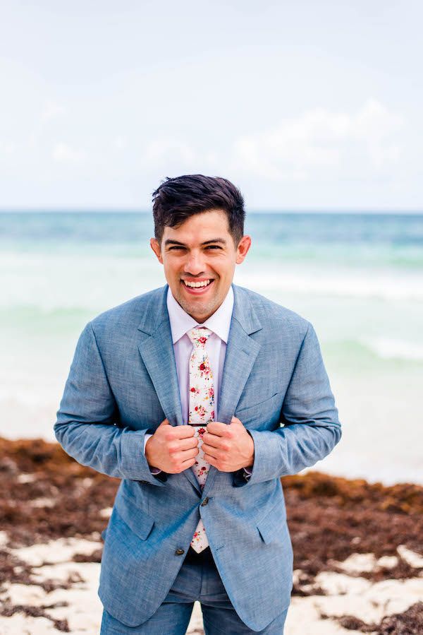  A Colorful Destination Wedding in Tulum Mexico