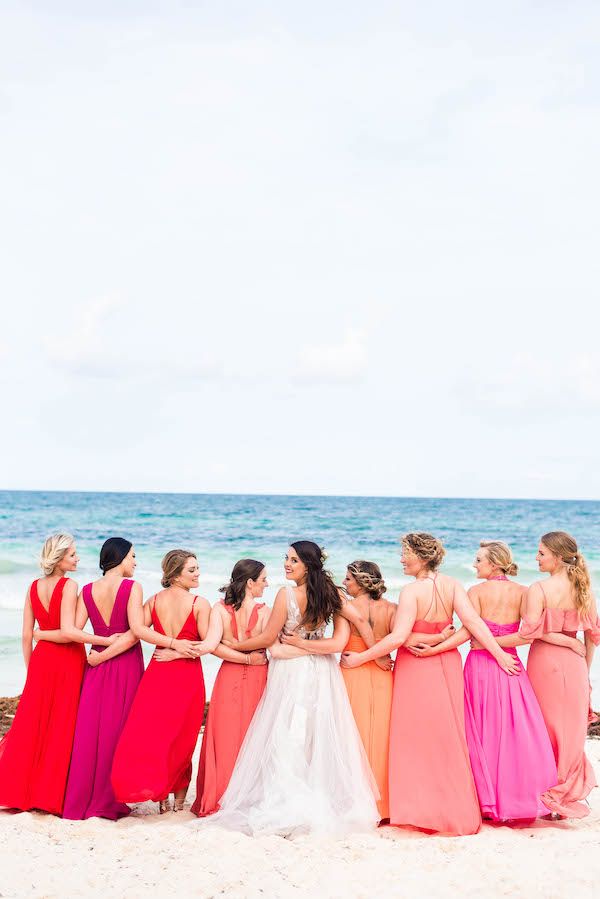  A Colorful Destination Wedding in Tulum Mexico