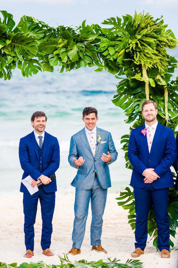  A Colorful Destination Wedding in Tulum Mexico