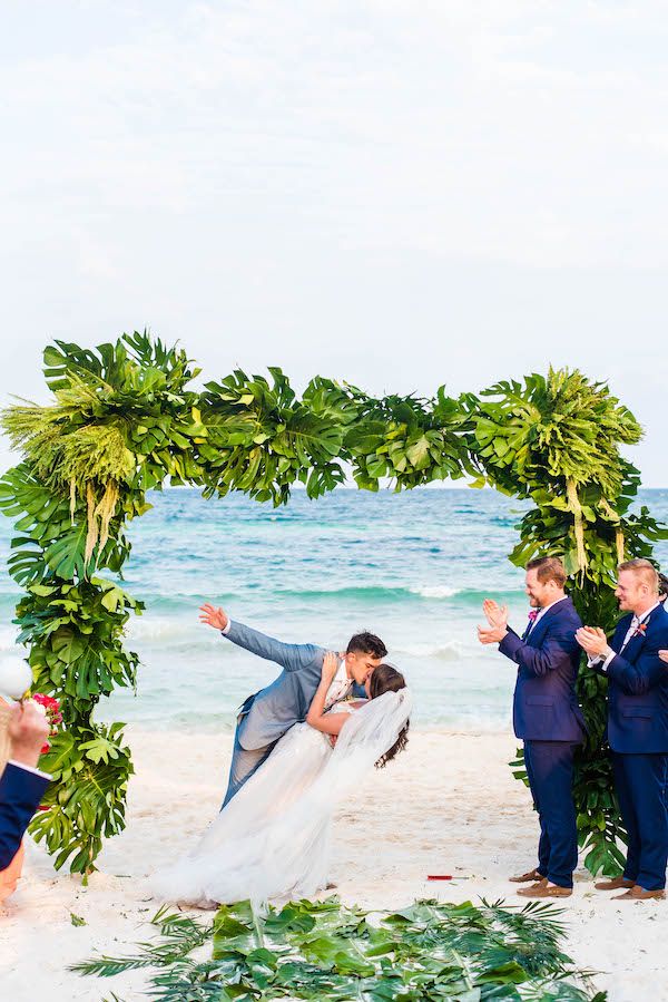  A Colorful Destination Wedding in Tulum Mexico