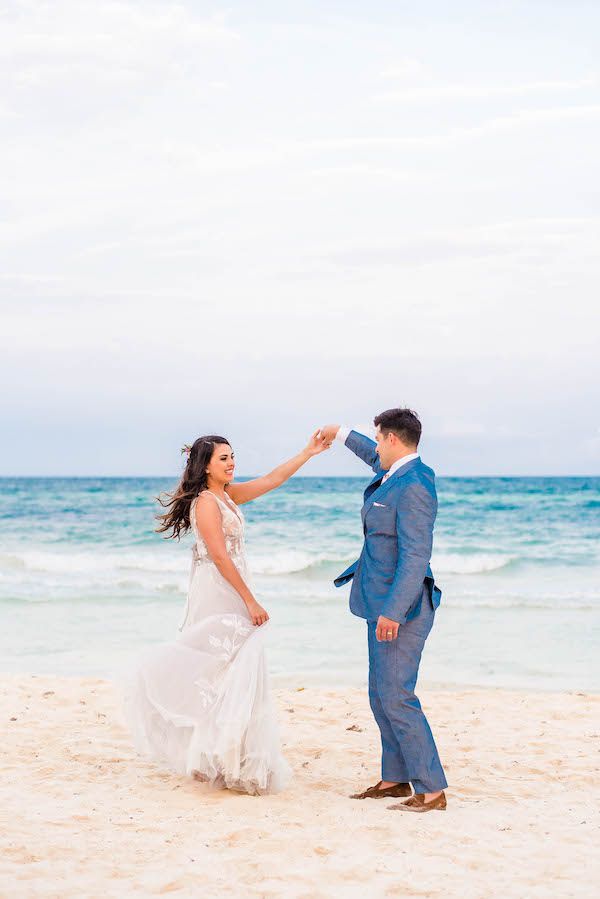  A Colorful Destination Wedding in Tulum Mexico