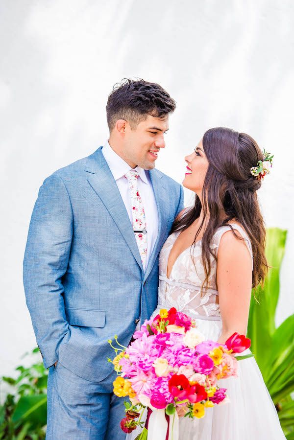  A Colorful Destination Wedding in Tulum Mexico